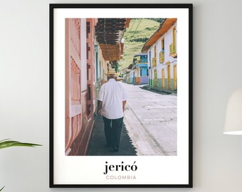 Jericó, Colombia, Original Photo, Foto de Colombia, Original Photography, Poster, Print, Wall Art, Poster 18x24 24x30 30x40 40x50 A2