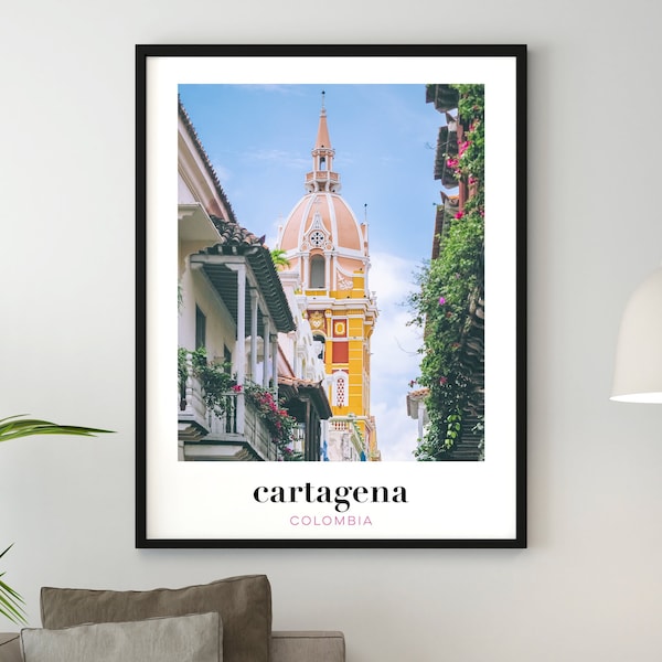 Carthagène, Colombie, Photo originale, Foto de Colombia, Original Photography, Poster, Print, Wall Art, Affiche 18x24 24x30 30x40 40x50 A2