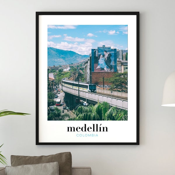 Medellín, Colombie, Photo originale, Foto de Colombia, Original Photography, Poster, Print, Wall Art, Affiche 18x24 24x30 30x40 40x50 A2