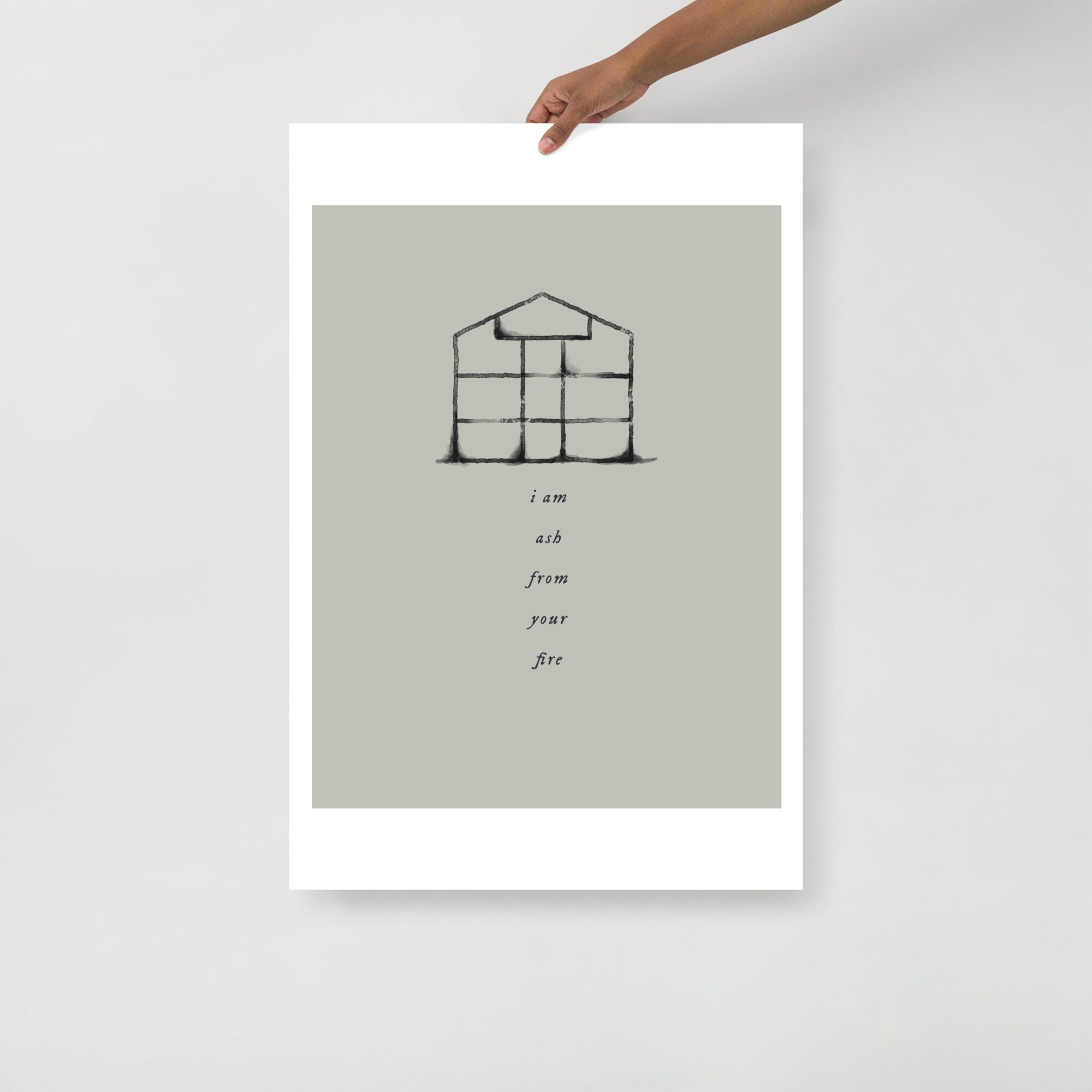 Poster Hoax Lyrics Etsy