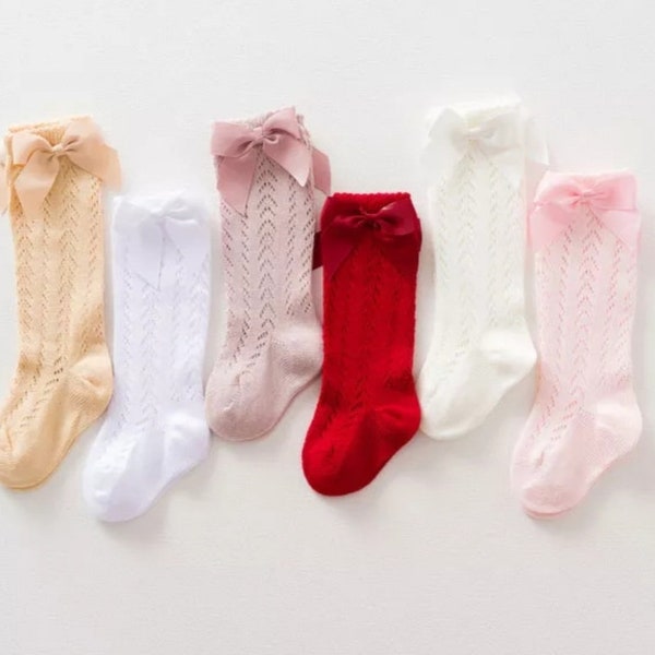 Baby Socks In Apple Design Red Color