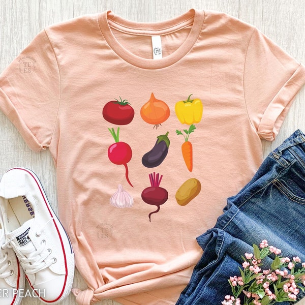 Vegetable Tshirt Etsy