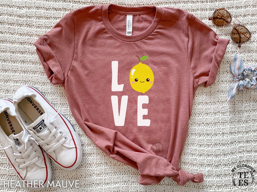 Lemon Shirt Cute Lemon Shirts Lemon Gifts Girls Lemon Etsy