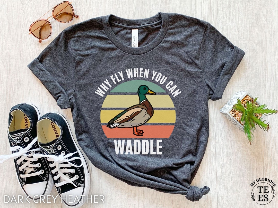 Funny Duck Shirt Retro Duck Tshirt Duck Gifts Duck Owner Etsy