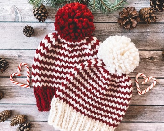 Candy Cane Hat | Etsy