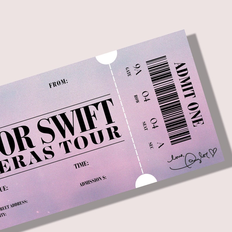 eras tour tickets kosten