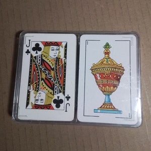 Vintage Case Playing Cards Poker Game decks playing cards
