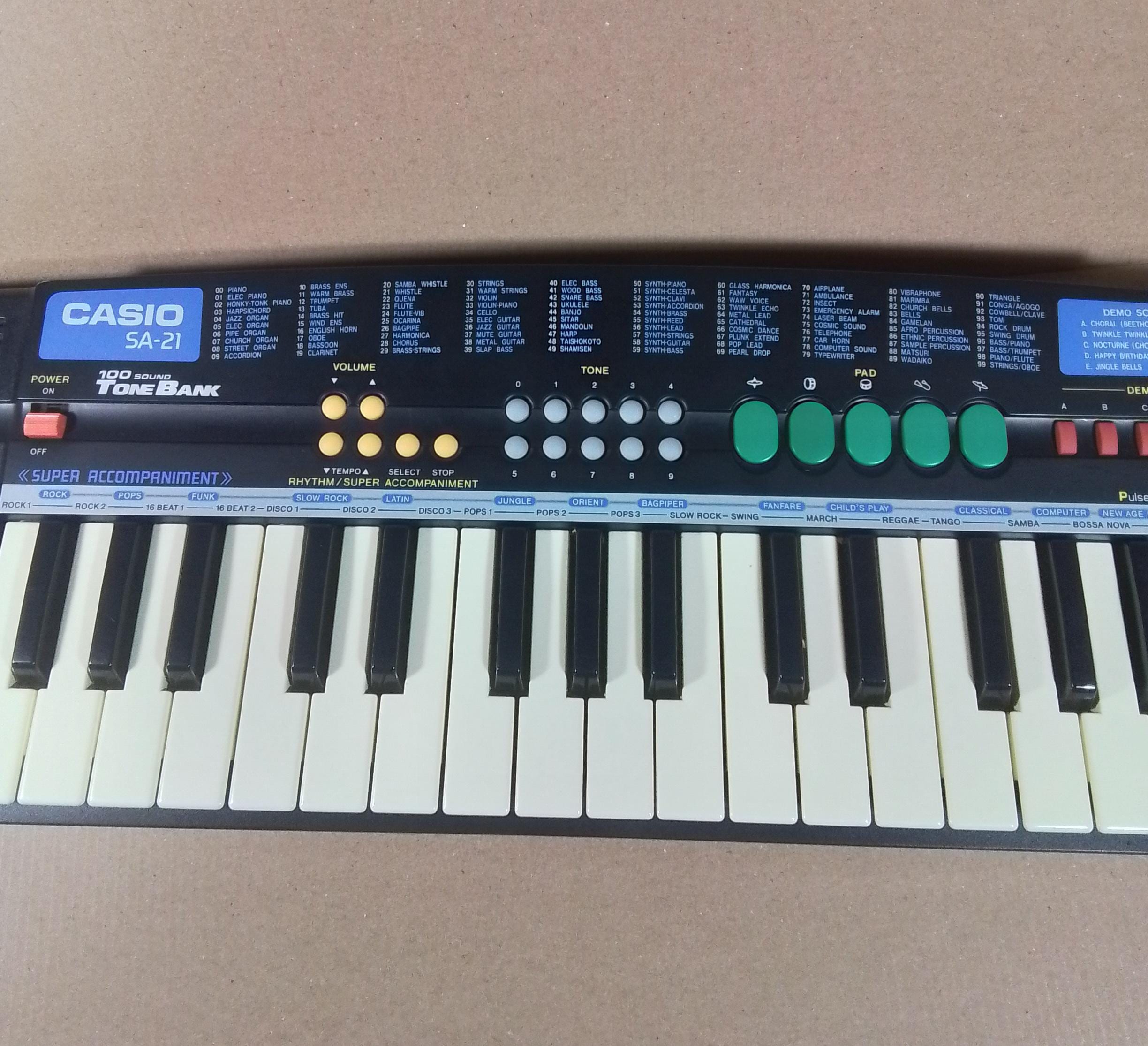 21 Keyboard Flipkart Casio Piano Sa 21 Price Buy Vintage Casio SA