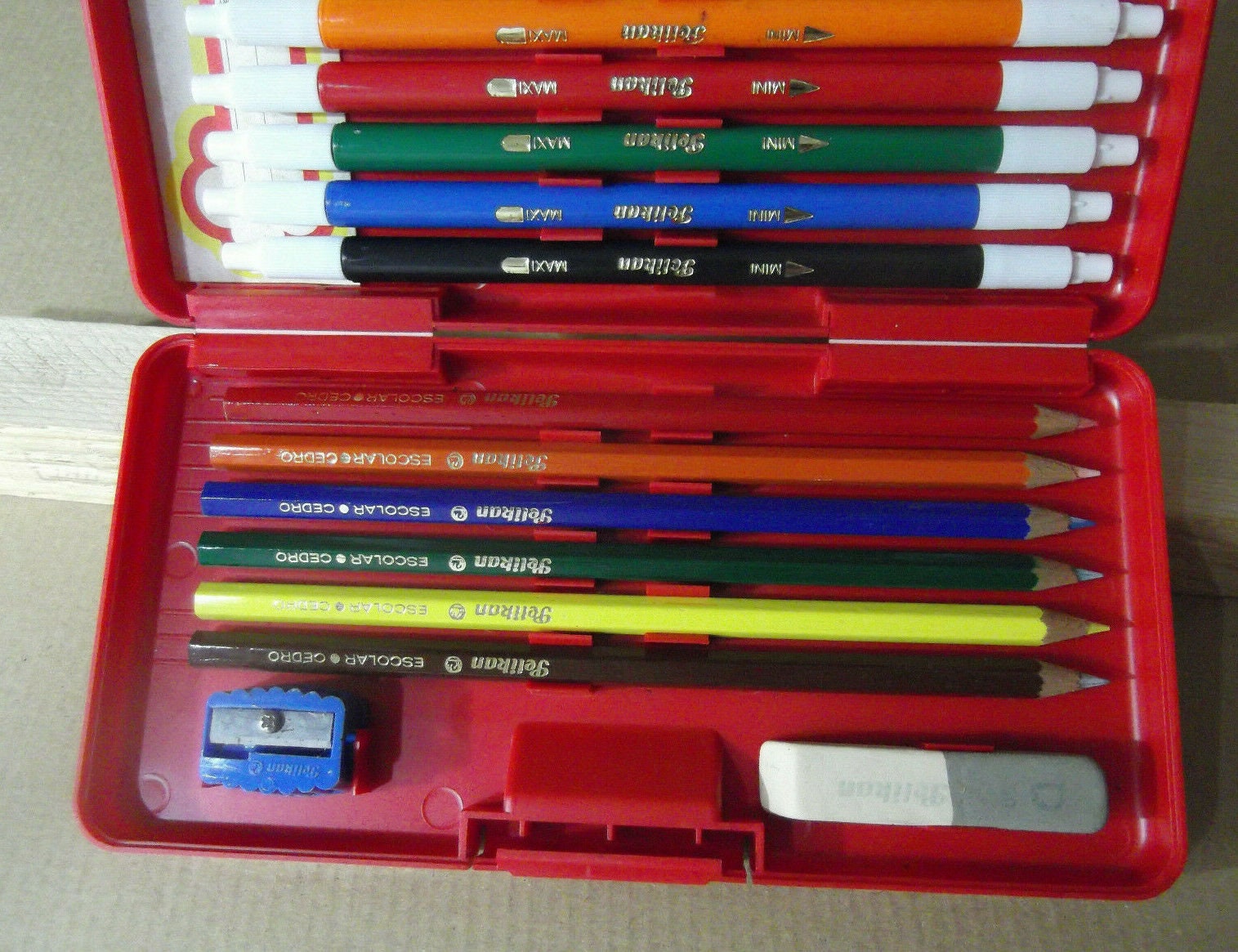 Estuche Escolar pencil case Pelikan Completo - México