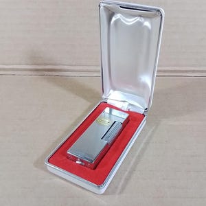 Rare Vintage Milo Automatic gas Lighter in box Working Lighter Briquet Feuerzeug