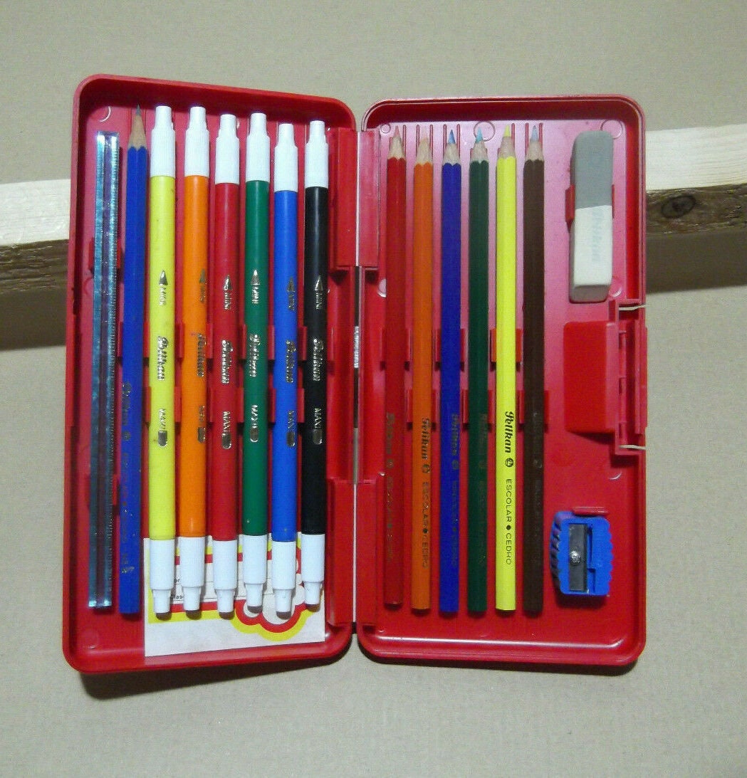 Estuche Escolar pencil case Pelikan Completo - México