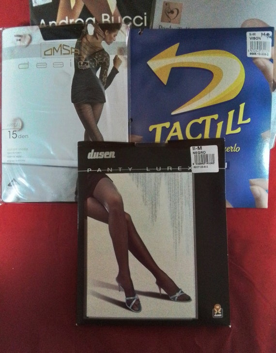 Lot 5 Pantyhose Size M Marie Claire, Dusen, Omsa … - image 3