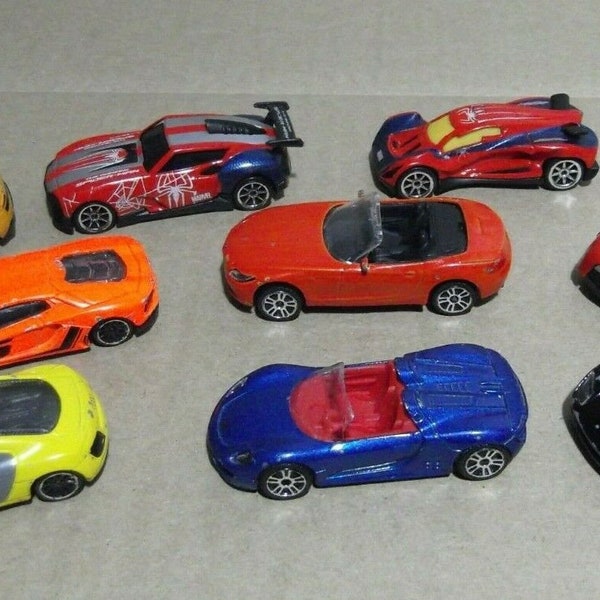 Majorette lote de 9 coches miniatura 1/60 die cast variados