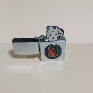 Vintage Oil Lighter Spain Artillery Academy Working Lighter Briquet Feuerzeug