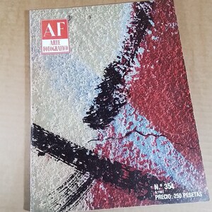 Vintage Magazine Arte Fotográfico Magazine Spanien Jahre "80