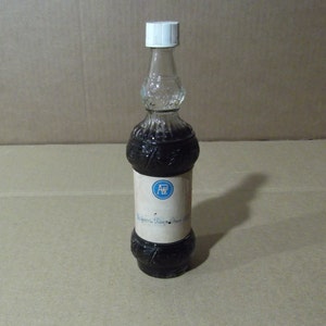 Vintage Kleine Flasche Licuor Spanien Miniflasche Muskatwein Kinder von Paez Chia Jahre "60