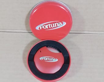 Vintage Gas Lighter Fortuna cigarettes in box Working Mechero Briquet Feuerzeug