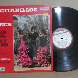 Vintage Vinilo LP Los gitanillos de bronce, Flamenco spain 33 rpm Vinyl