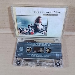 Kaseta muzyczna Fleetwood Mac za maską 1990 używana kaseta magnetofonowa