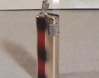 Vintage Kingsway Small Gas Lighter Korea Working Briquet Feuerzeug Lighter