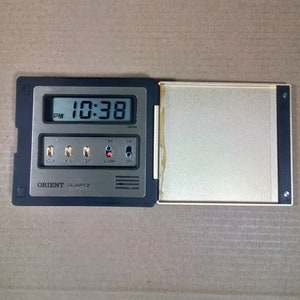 Vintage Travel Alarm Clock Orient Alarm Clock