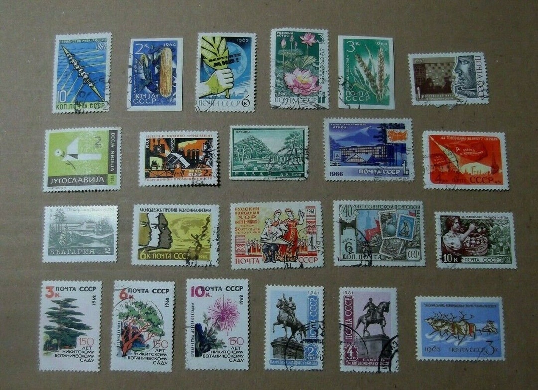 旧ソ連切手(消印あり)101枚セット il_1080xN.3355957806_lb7h.jpg