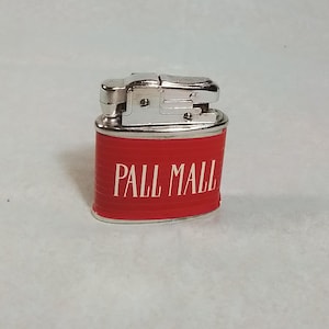 Vintage Oil Lighter Pall Mall Working Petrol Lighter Briquet Feuerzeug
