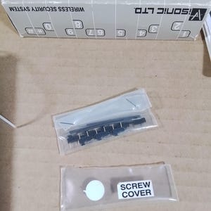 Wireless Keypad lot 2 x Visonic CL-4W vintage image 4