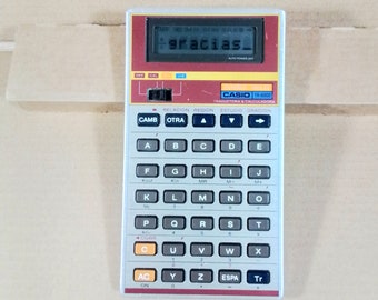 Casio TR 6000 Functional Spanish English Translator Calculator