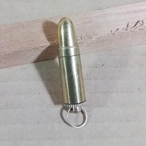 Vintage Small Oil Lighter Keichain Pendant Bullet Lighter Briquet Feuerzeug