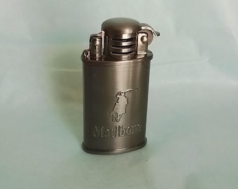 Vintage Oil Lighter Promotional Marlboro Windproof Lighter Briquet Feuerzeug