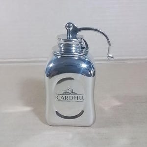 Vintage Table Lighter Cardhu Whiskey 12 Silver plated Lighter Briquet Feuerzeug