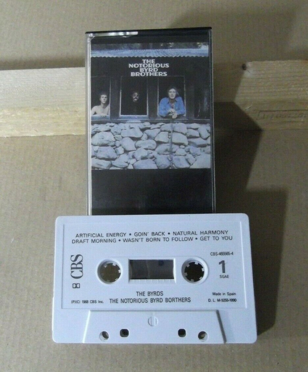 Music Cassette the Byrds the Notorious Byrd Brothers Tape CBS Spain
