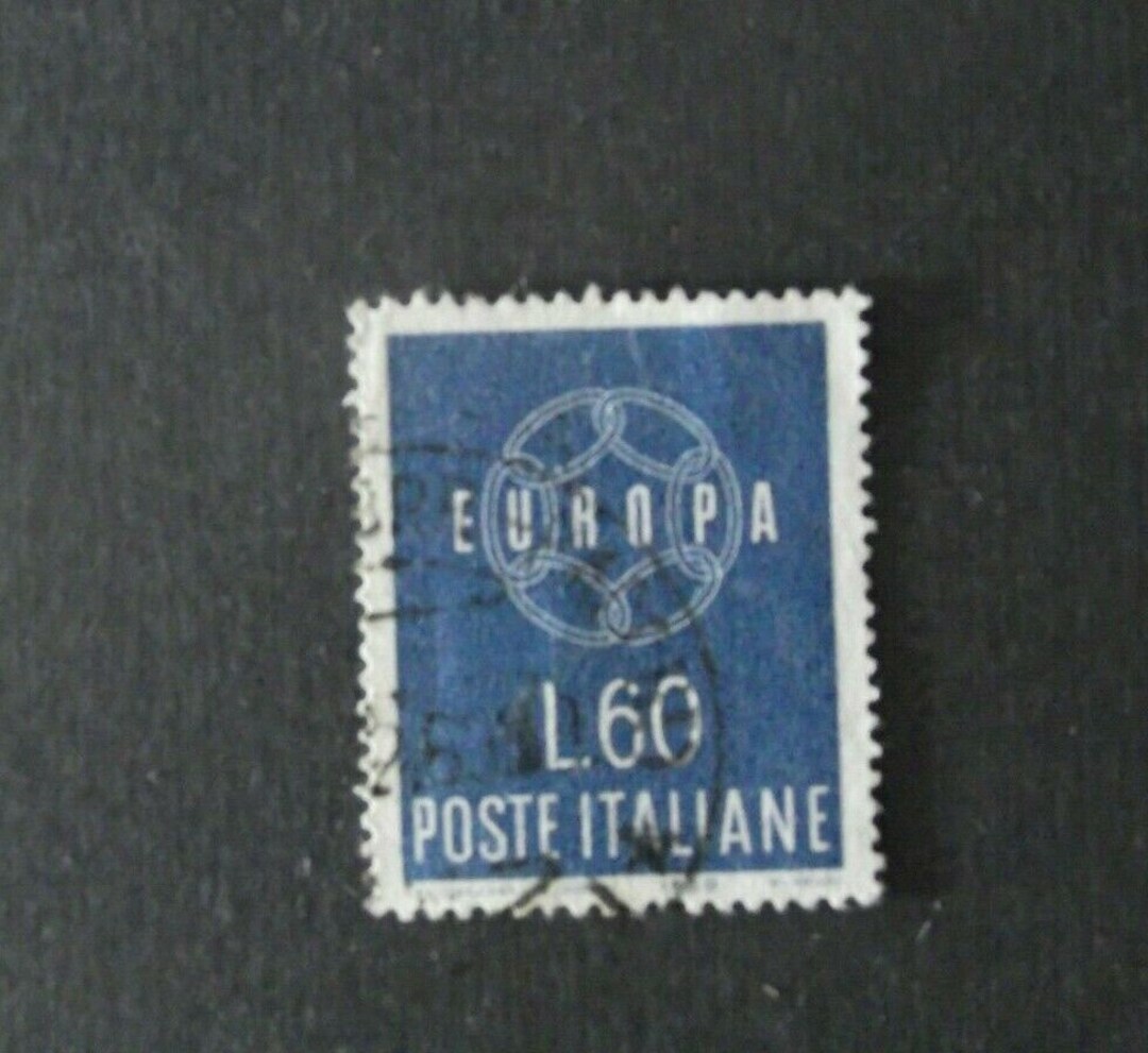 Francobollo Europe L.60 Poste Italiane Filigree Stella Stamp Used - Etsy