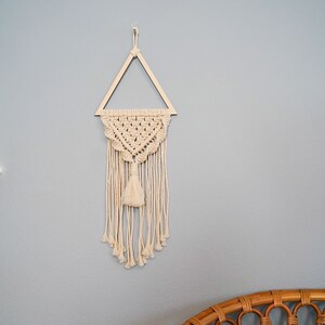 Carter Dreieck Makramee Boho Wandbehang