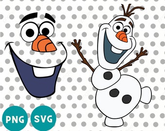 olaf face etsy