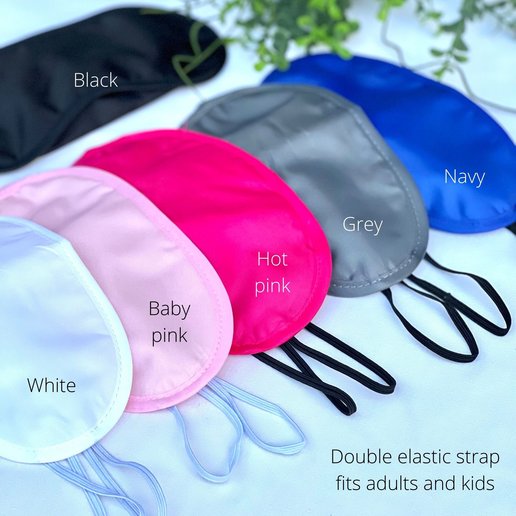 Personalised Sleep Eye Masks for Adults Kids Girls Sleepover Etsy UK