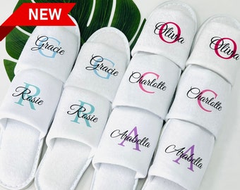 Childrens spa slippers | personalised pamper party slippers | teepee party slippers | pamper slippers for kids