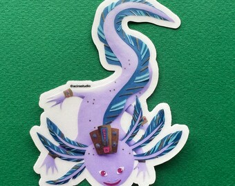 El Axolotl  Sticker