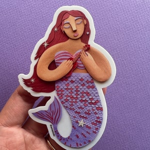 La Sirena / Mexican Loteria Inspired Sticker