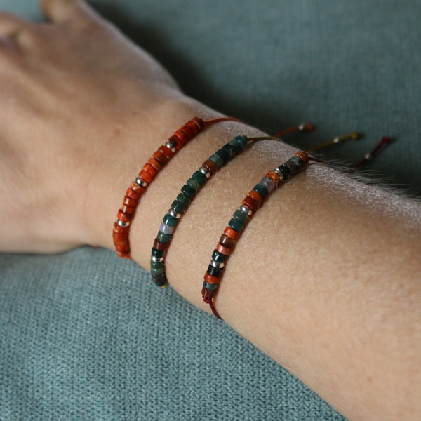 Plusieurs choix - Bracelet ajustable en gemme