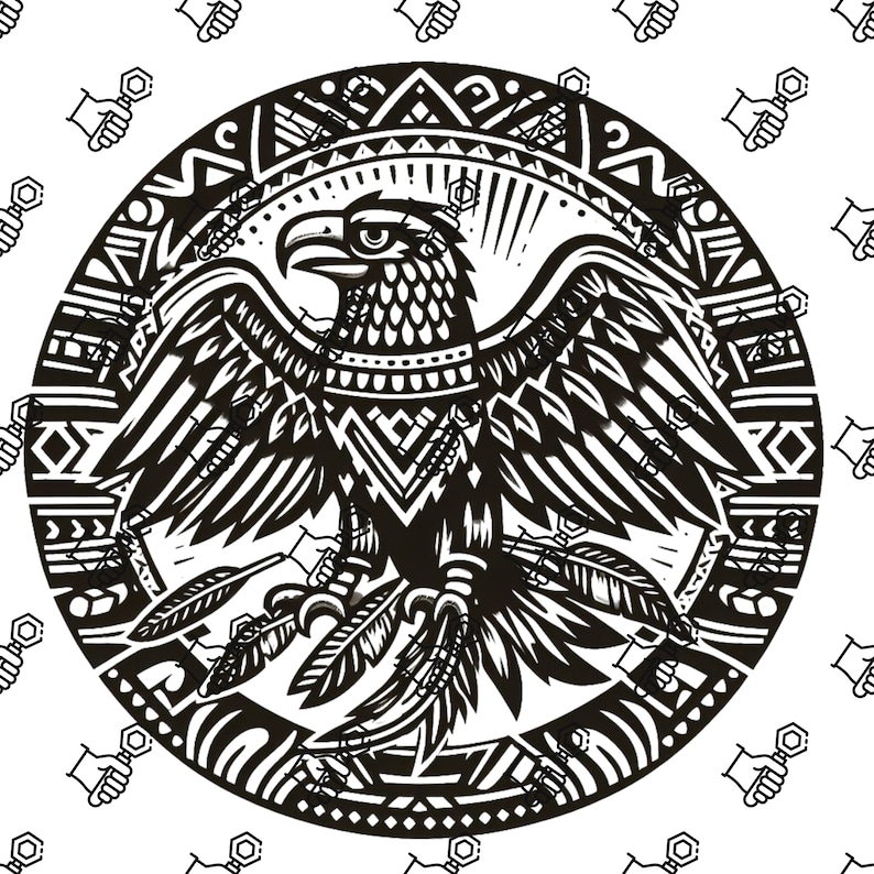 Aztec Png, Aztec, Aztec Uvdtf Png, Transparent , Aztec Eagle ...