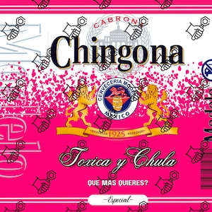 Chingona tumbler wrap, pink tumbler wrap, drink tumbler wrap, Chingona png, toxica tumbler wrap, tumbler png,toxica y Chula tumbler wrap