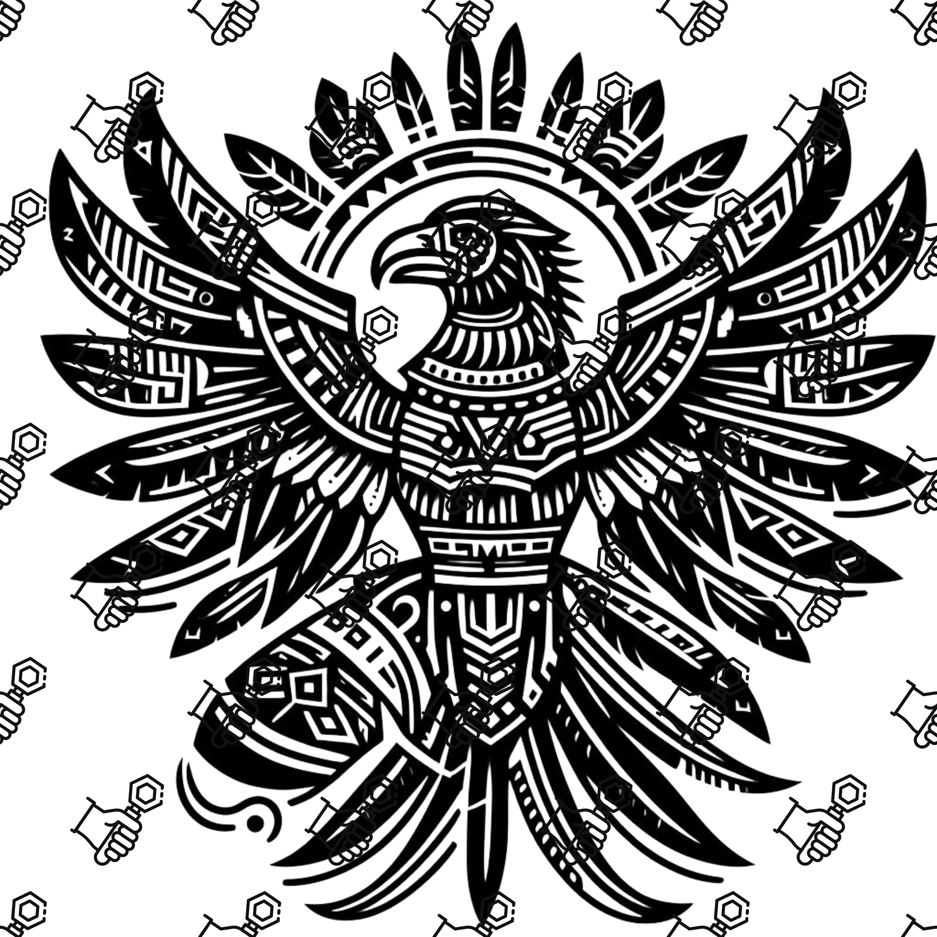 Aztec Png, Aztec, Aztec Uvdtf Png, Transparent , Aztec Eagle ...