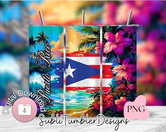 Puerto Rico tumbler wrap, Puerto Rico png, Puerto Rico flag tumbler wrap, Puerto Rico flag png, flag tumbler wrap, flag png, Puerto Rico