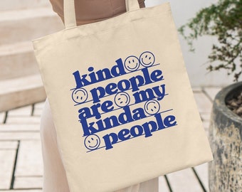 Kindness Gift, Boho Tote Bag, Hippie Tote, Be Kind, TPWK, Kindness Bag, Floral Tote Bag, Inspirational Bag, Inspirational Gifts For Her