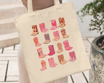 Cowgirl Tote Bag, Cowgirls Gifts, Tote Bag Western, Bachelorette Tote, Country Girl Tote, Austin Texas Bag, Nashville Tote, Southern Tote