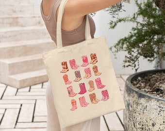 Cowgirl Tote Bag, Cowgirls Gifts, Tote Bag Western, Bachelorette Tote, Country Girl Tote, Austin Texas Bag, Nashville Tote, Southern Tote