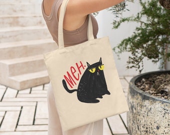 Cat Bag, Cat Tote Bag, Cat Lover Gift, Funny Cat Tote Bag, Cat Meme, Funny Tote Bag, Funny Cat Gifts, Cat Canvas Bag, Cat Market Bag