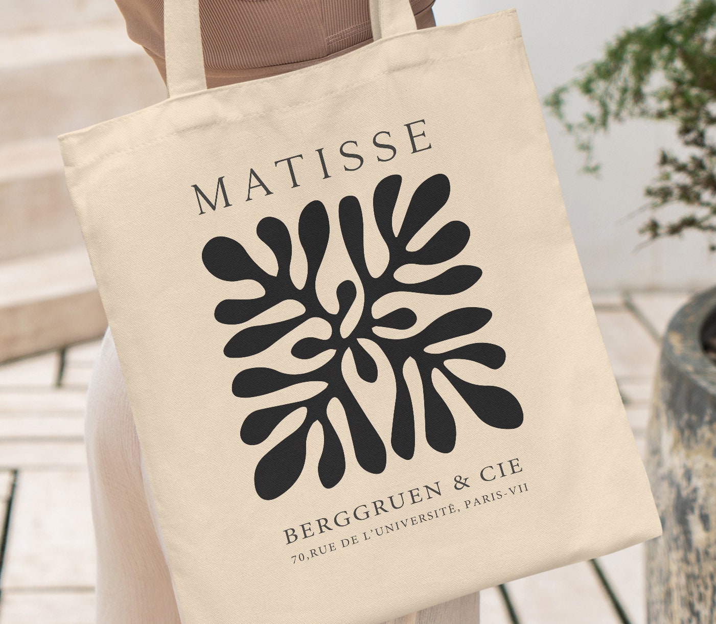 Henri matisse woman face tote bag – Galartsy